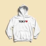 هودي لون ابيض